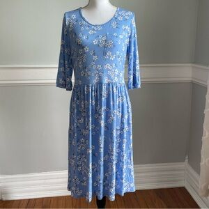 cathy embroidered pocket dress Cathy | Dresses | Beautiful And Elegant Basic With Pocket Dress Cathy Size  Large Color Blue Cathy